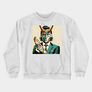 Loki-Mad Man Crewneck Sweatshirt